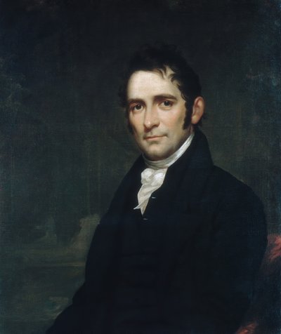 Pastor John Brodhead Romeyn, ca. 1817-20. av Samuel Lovett Waldo