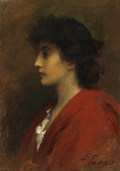En venetiansk jente av Samuel Luke Fildes