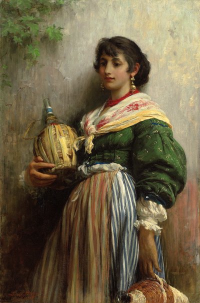 Rosa slått, 1876 av Samuel Luke Fildes