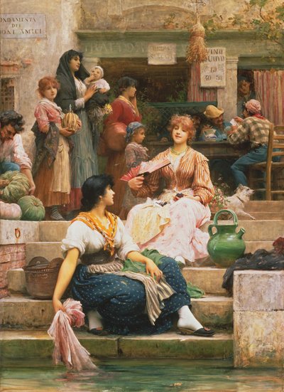 venetianere av Samuel Luke Fildes
