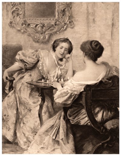 Sjakkspillerne, 1903 av Samuel Melton Fisher
