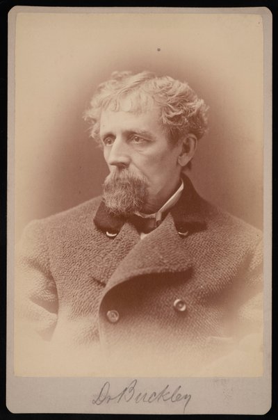 Portrett av Dr. Buckley, 1878. av Samuel Montague Fassett