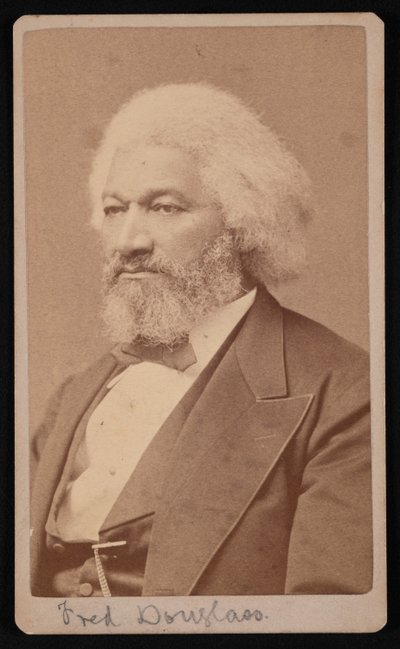 Portrett av Frederick Douglass 1817-1895, 1878. av Samuel Montague Fassett