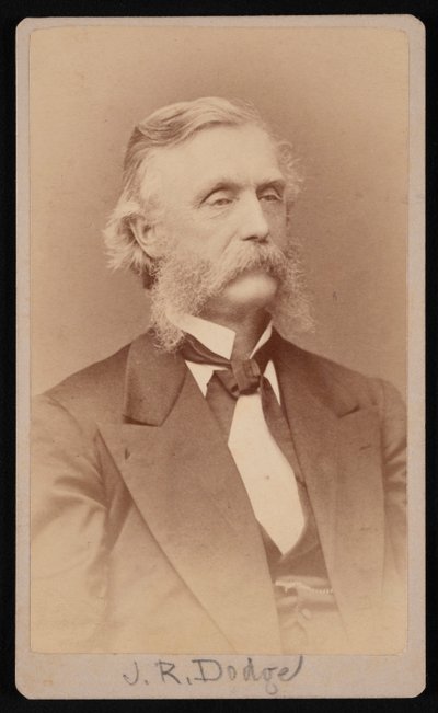 Portrett av Jacob Richards Dodge 1823-1902, 1878. av Samuel Montague Fassett