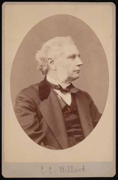 Portrett av Joseph Clapp Willard 1820-1897, 1878. av Samuel Montague Fassett