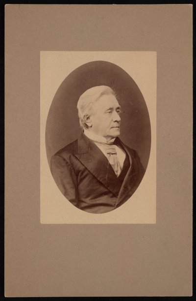 Portrett av Joseph Henry 1797-1878, desember 1875. av Samuel Montague Fassett