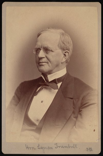 Portrett av Lyman Trumbull 1813-1896, 1877. av Samuel Montague Fassett