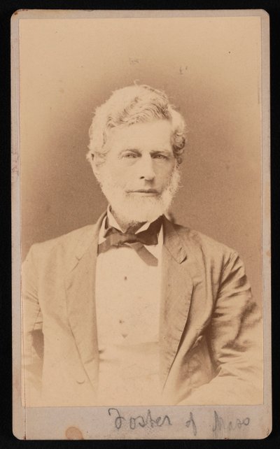 Portrett av Mr. Foster fra Massachusetts, mellom 1876 og 1880. av Samuel Montague Fassett
