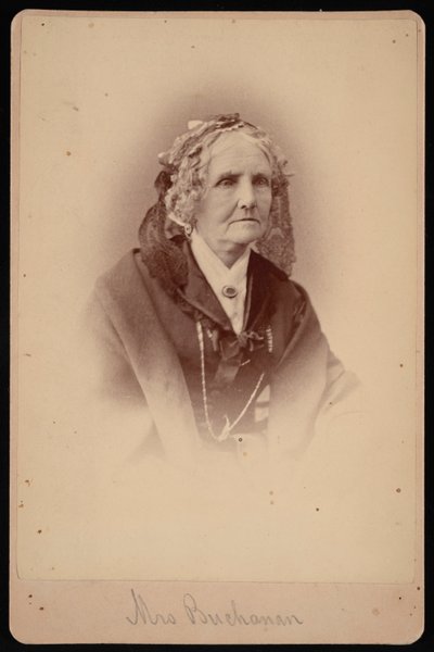 Portrett av fru Buchanan, 1875. av Samuel Montague Fassett