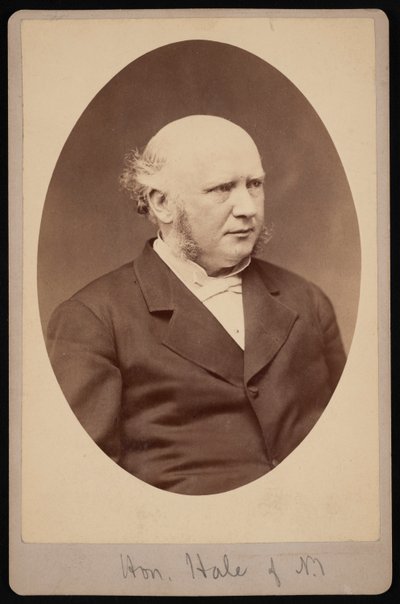 Portrett av Robert Safford Hale 1822-1881, før 1881. av Samuel Montague Fassett