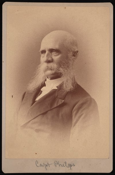Portrett av Seth Ledyard Phelps 1824-1885, 1878. av Samuel Montague Fassett