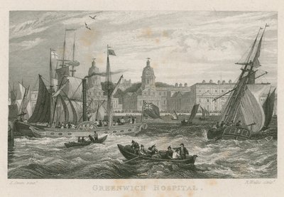 Greenwich sykehus, London av Samuel Owen