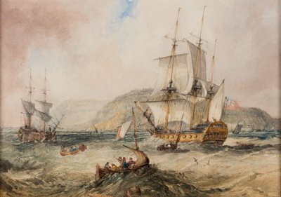 Sjøstykke av Samuel Owen