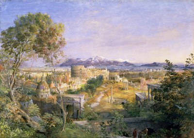 En utsikt over det gamle Roma, 1838 av Samuel Palmer