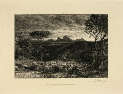 Tidlig morgen av Samuel Palmer
