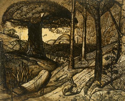 Tidlig morgen, 1825 av Samuel Palmer