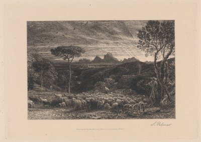 Åpne folden av Samuel Palmer