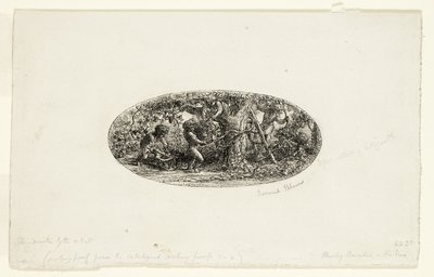 Plumpy Bacchus av Samuel Palmer