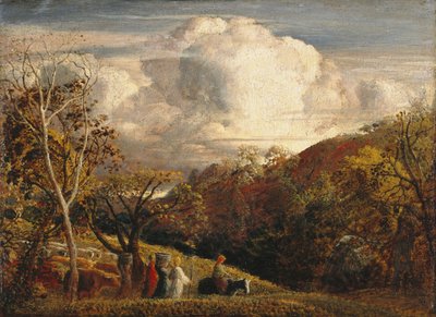 Den lyse skyen av Samuel Palmer