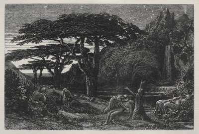 Cypress Grove av Samuel Palmer