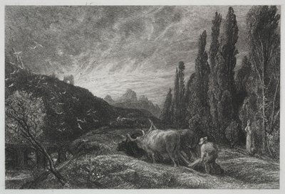 Den tidlige plogmannen av Samuel Palmer