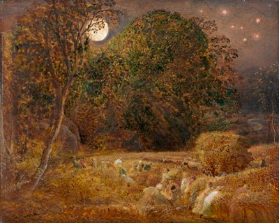 Høstmånen av Samuel Palmer