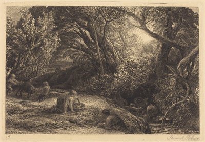 Livets morgen av Samuel Palmer