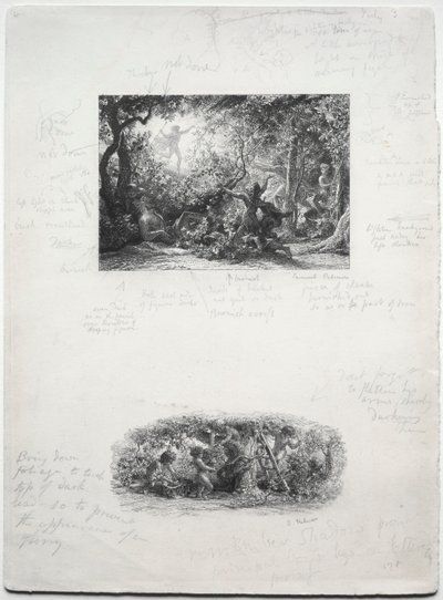 The Vine, 1852. av Samuel Palmer