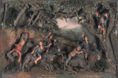 Et løp med skorsteinsfeier på esler av Samuel Percy