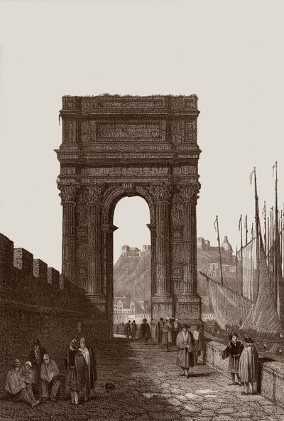 Trajans bue av Samuel Prout