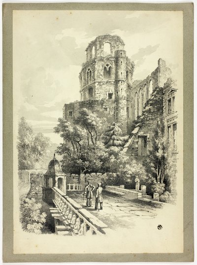 Heidelberg slott av Samuel Prout