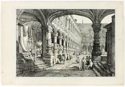 Prinsens palass, Liège av Samuel Prout