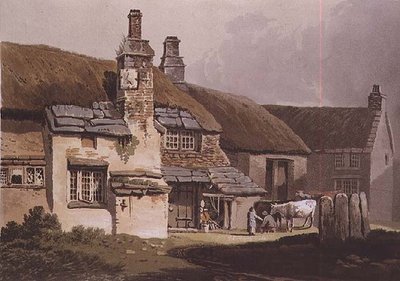 Rudiments of Landscape, pl. 52 (etsing) av Samuel Prout