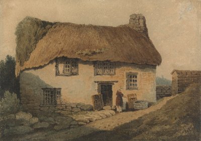 The Thatched Cottage av Samuel Prout