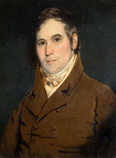Selvportrett av Samuel Raven, 1816. av Samuel Raven