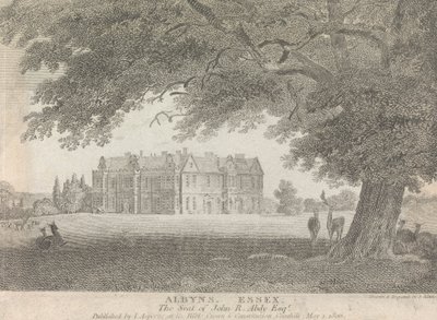 Albyns, Essex, The Seat of John R. Abdy, Esquire (utgitt av L. Asperne); side 7 (bind én) av Samuel Rawle