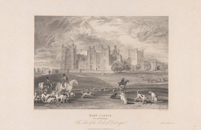 Raby Castle, County of Durham av Samuel Rawle