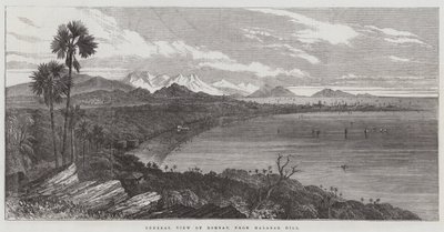 Generell utsikt over Bombay, fra Malabar Hill av Samuel Read