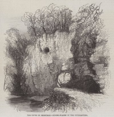 The Caves of Jedburgh, Hide-Places of the Covenanters av Samuel Read