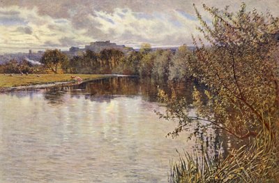 Stirling Castle (fargelitografi) av Samuel Reid