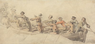 En skipsbåt av Samuel Scott
