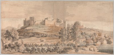 Ludlow slott av Samuel Scott