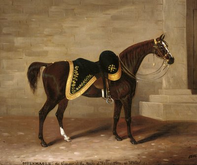 København, laderen til hertugen av Wellington ved Waterloo av Samuel Spode