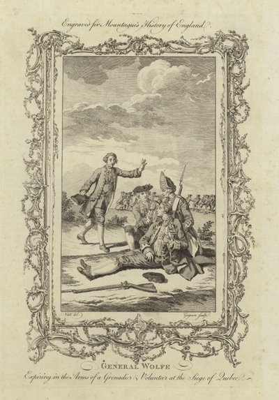 General James Wolfes død av Samuel Wale