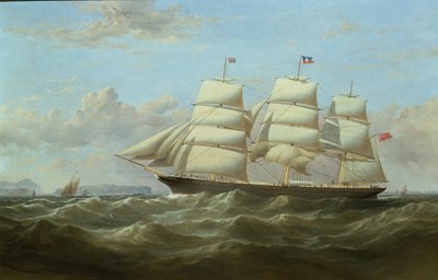 Den britiske kjøpmannen Clifford på retur fra sin jomfrureise til India av Samuel Walters