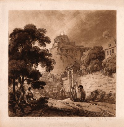 Chateau de Choquer av Samuel William Reynolds