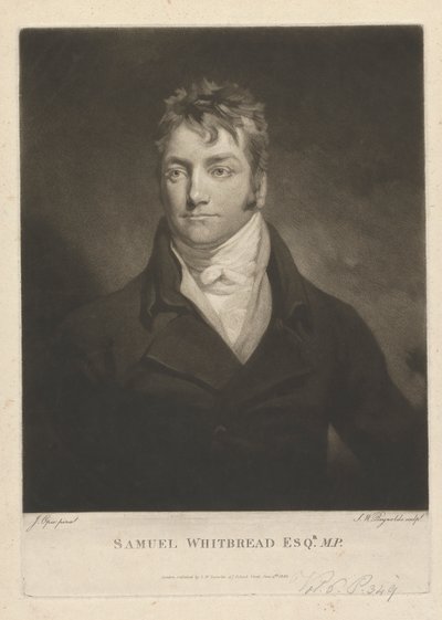 Samuel Whitbread Esq. av Samuel William Reynolds