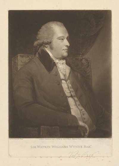 Sir Watkin Williams-Wynn, 4. Baronet Wynn av Samuel William Reynolds