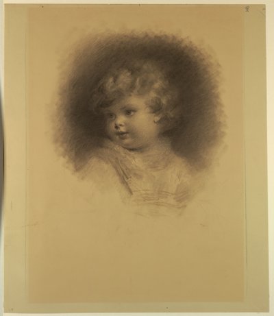 Portrett av et barn av Samuel Worcester Rowse