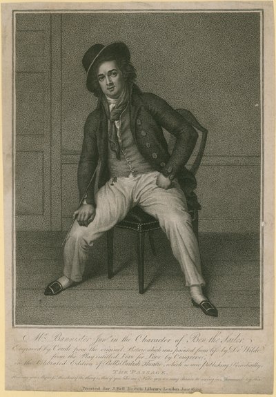 Mr Bannister junior i karakteren til Ben the Sailor av Samuel de Wilde